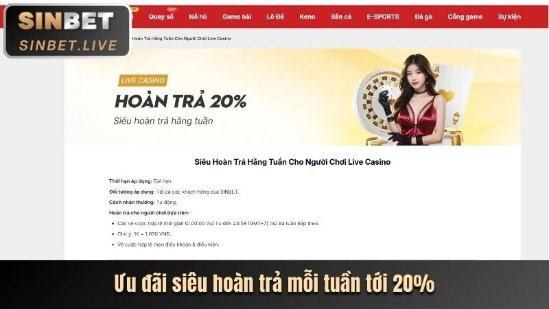 Hoàn trả hàng ngày không giới hạn 09kp88